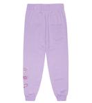 Хлопковые спортивные штаны с принтом Safety Pin Versace, фиолетовый - фото 3