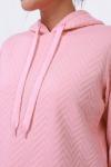 Худи Even&Odd Hoodie, Pink/Berry - фото 5
