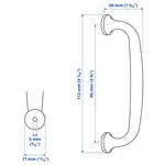 Ручка, цвет латуни, 112 мм, 2 шт. ENERYDA IKEA - фото 3