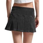 Юбка мини Superdry Vintage Cord Pleat, черный - фото 2