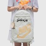 Nike Тканевый рюкзак унисекс белый, Mushroom - фото 7