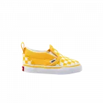 Слипоны V для малышей Vans, золото - фото