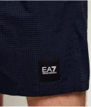 Пляжные шорты regular fit Ea7, темно-синий - фото 4