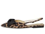 Балетки Lilly Pulitzer Brit Leopard Bow Slingback, цвет Multi Leopard Faille - фото 4