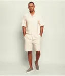 Рубашка regular fit Guess Jeans, бежевый - фото 2