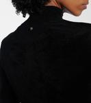 Боди из шенилловой водолазки Versace, черный - фото 6