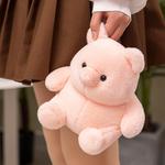 MLING Плюшевая кукла Chubby White Bunny высотой 23 см - фото 6