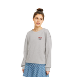 FILA Свитшот Women's Dark Marble Heather Gray - фото 5