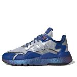 Кроссовки ночные джоггеры Adidas, синий - фото