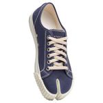 Кроссовки Tabi из холста Maison Margiela, синие - фото 2