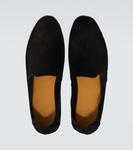 Замшевые мокасины Tyler The Row, черный - фото 4