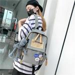 Рюкзак DCLOUD Backpacks, Ecru with Badge+Gray Frog - фото 9