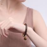 Кожаный браслет Monogram для женщин LOUIS VUITTON, коричневый - фото 11