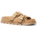 Шлепанцы женские коричневый Michael Kors - фото 3