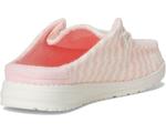 Кроссовки Hey Dude Wendy Slip Terry Stripe, цвет Pink/White - фото 5