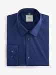 Рубашка на пуговицах классического кроя Next, темно-синий - фото 2
