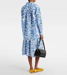 Рубашка из хлопка Marni, цвет iris blue - фото 3