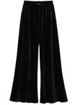 Blanca Vita бархатные брюки, черный - фото