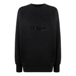 Свитер tiger head embroidered logo pullover hoodie black Kenzo, черный - фото