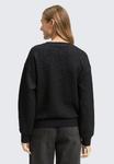 Джемпер TOM TAILOR DENIM Jumper, Black Glitter/Metallic Black - фото 3