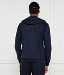 Толстовка мужская Ea7 хлопковая на молнии, синий - фото 3