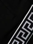 Спортивные брюки с вышитым логотипом VERSACE, черный - фото 7