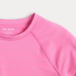 Футболка для девочек 7-16 лет adaptive performance Tek Gear, Bubblegum - фото 2