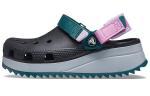 Сандалии classic hiker clog 'black gey teal' Crocs, черный - фото 2