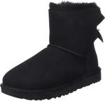 Женские ботинки UGG Mini Bailey Bow II, Black - фото