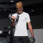 Унисекс компрессионная одежда RIGERER, чисто белый - фото 7