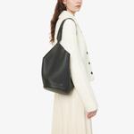 Сумка-тоут Khaite Lotus, черный - фото 2