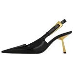 Туфли-лодочки Lee Slingback SAINT LAURENT, Black - фото