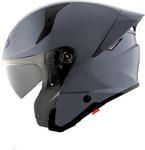 Шлем KYT ttr-jet plain jet, Grey - фото 8