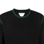 Футболка мужская черная Bottega Veneta, черный - фото 5