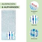 Штора Kobolo OCEAN, 90x200x2 см, синий - фото 3