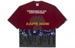 Футболка мужская Aape, красный - фото