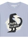 Толстовка wat? Apparel Papasaurus, цвет serene blue - фото 3