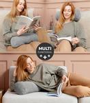 Подушка для шеи ворс Mokebo, серый - фото 4