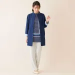 Туника в горошек Lobjie, цвет Dark Blue - фото 7