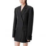 Платье с длинным рукавом Alexander Wang, черный - фото 6