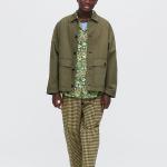 Куртка Marni Co-Branding Unisex Uniqlo, 57 оливковый - фото 3