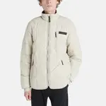 Timberland Мужская пуховая куртка с капюшоном, White - фото 3