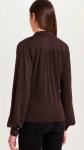 Блуза Willow цвета кофе GOLDIE, цвет coffee - фото 2