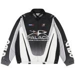 Куртка Palace More Than A Cycling Zip Jacket, Black/Silver - фото