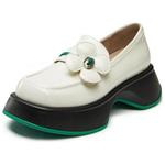 Лоферы женские Kangnai, белый - фото 4