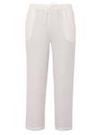 Брюки свободного кроя YOEK, белый - фото