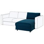 Секция шезлонга VIMLE IKEA, цвет djuparp dark green-blue - фото