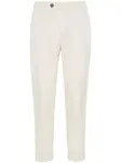 Брюки Classico кроя слим Brunello Cucinelli, белый - фото