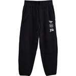 Брюки y 3 с принтом логотипа и манжетами Y-3, черный - фото