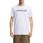 Футболка с принтом логотипа Moncler, белый - фото 4